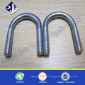 Zinc finished U bolt U BOLT nut and bolt grade 8.8